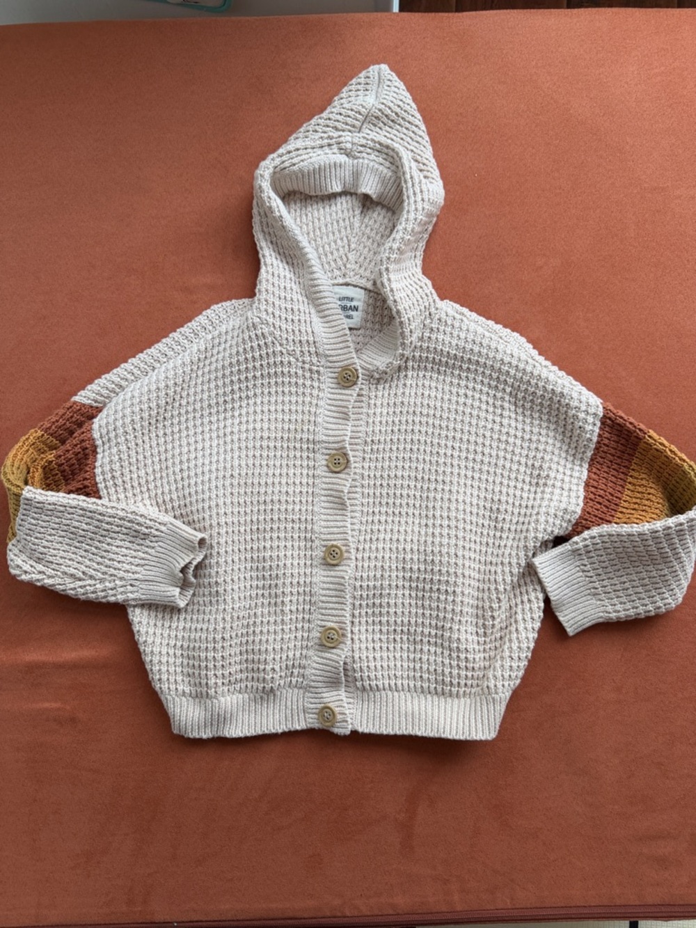Kids Cream Knit Sweater